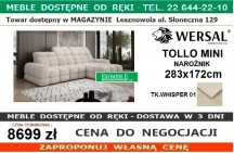 WERSAL - TOLLO MINI NAROŻNIK TK.WHISPER 01